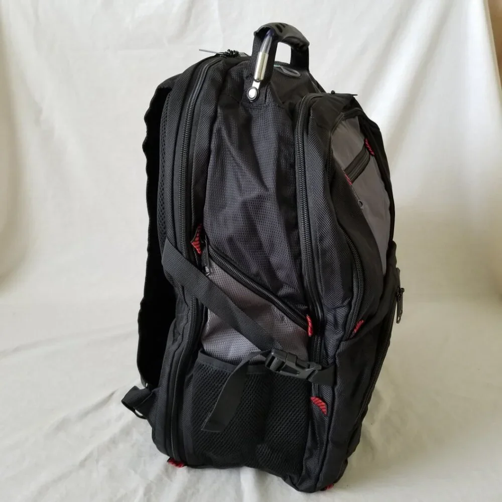 NEW! Topnotch Water-resistant Backpack w/USB/Luggage Strap/Padded Laptop Pocket - Picture 13 of 16